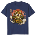 Shiba Samurai Graphic T-Shirt - Gift for Shiba Inu and Japanese Culture Fans