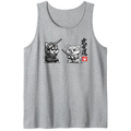 Shiba Samurai Chibi Tanktop - Anime Fans And Pet Owners