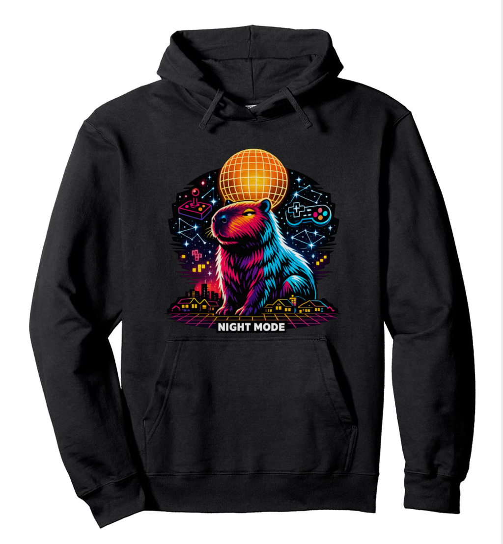 Minimalist Urban Graphic Pull Over Hoodie