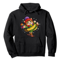 Cute Cat Snow-Ballet Pullover Hoodie - Wholesome Winter Fun