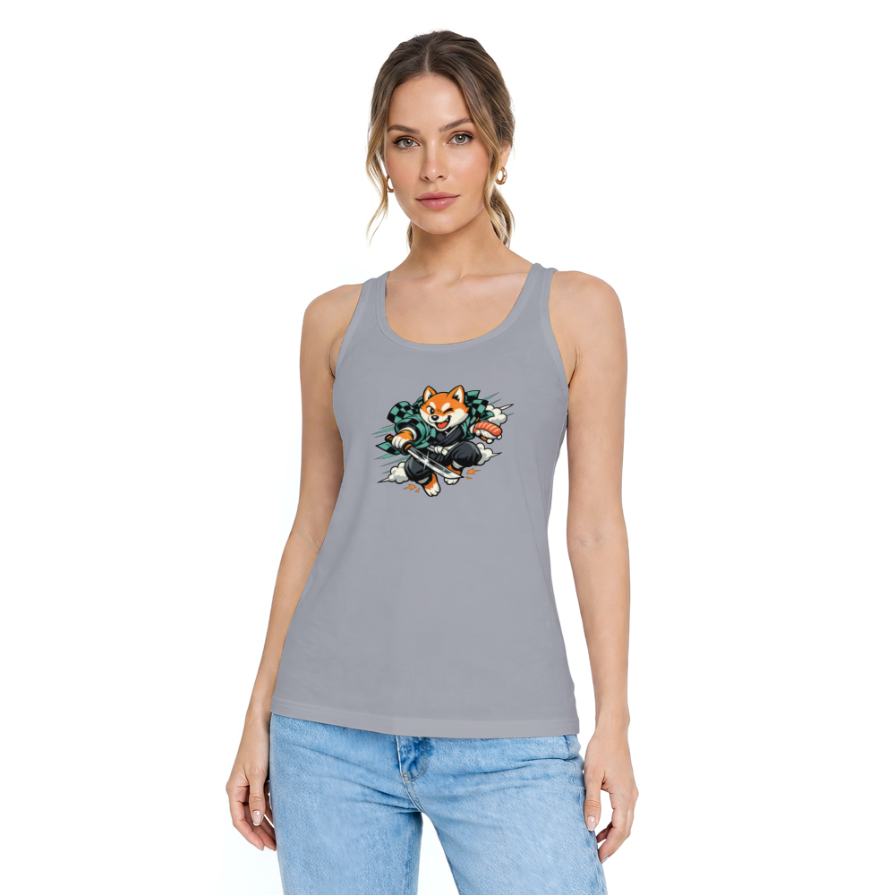 Shiba Samurai Sneak Attack Tanktop - Anime Convention Outfit