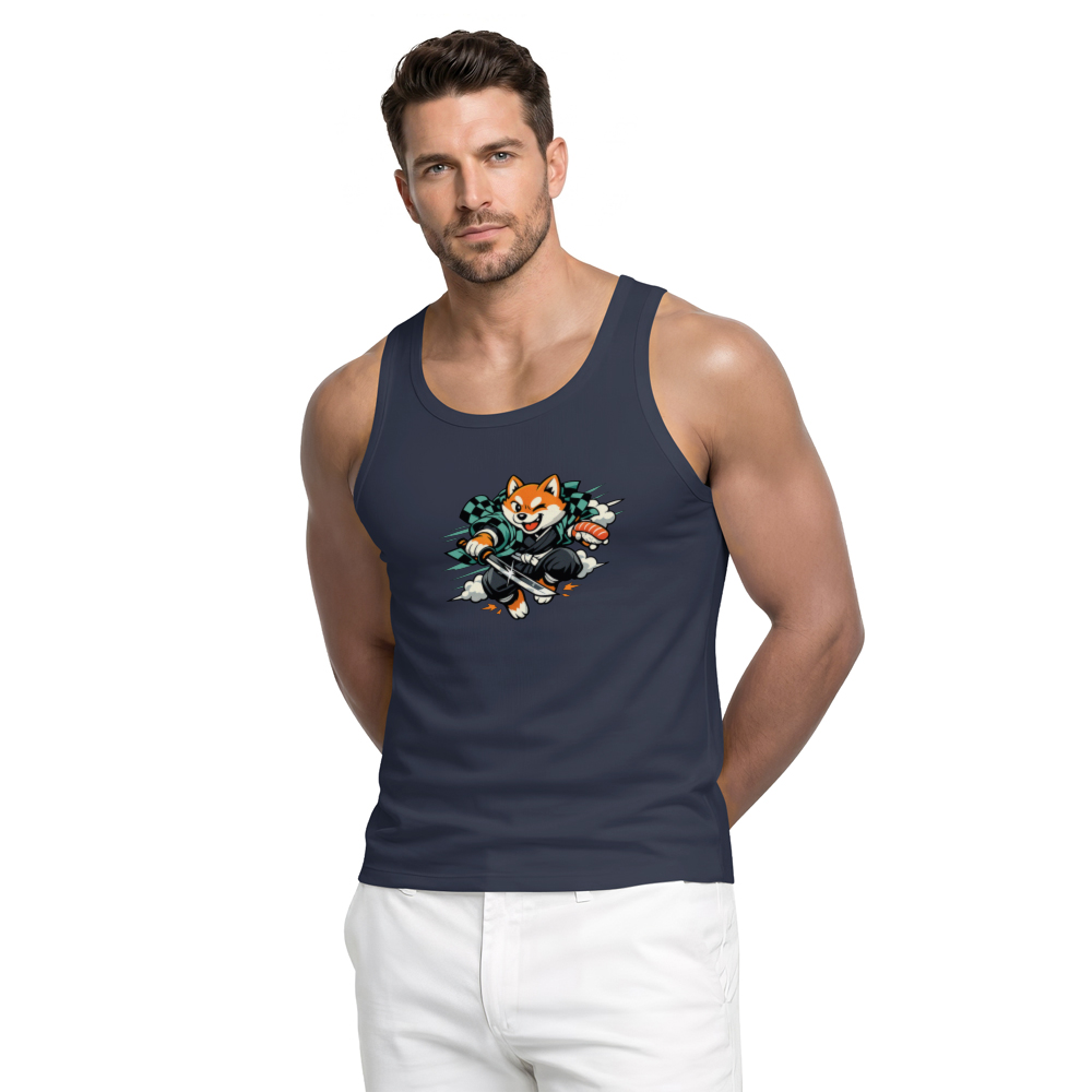 Shiba Samurai Sneak Attack Tanktop - Anime Convention Outfit