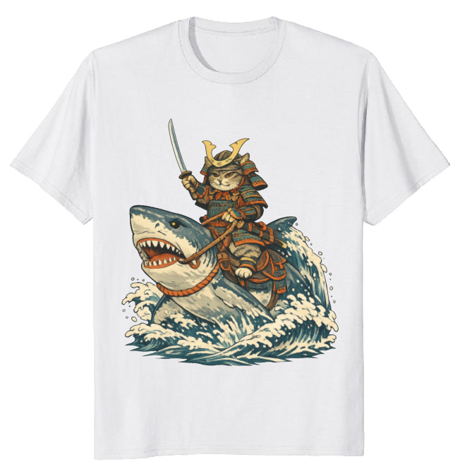 Confident Cat T-Shirt - Fans Of Japanese Culture And Streetwear