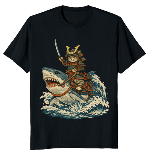 Confident Cat T-Shirt - Fans Of Japanese Culture And Streetwear