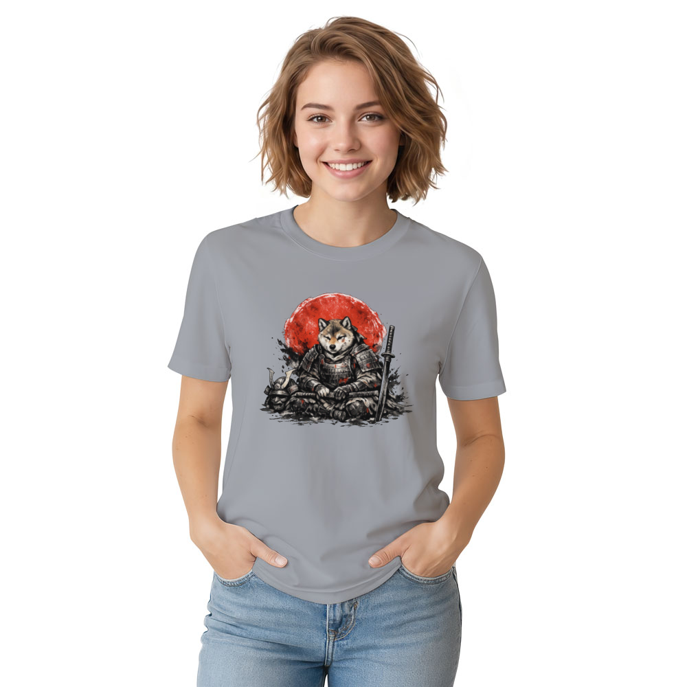 Shiba Samurai T-Shirt - Shiba Inu And Samurai Enthusiasts