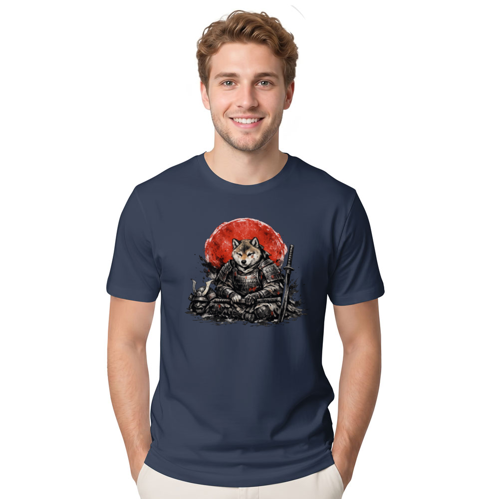 Shiba Samurai T-Shirt - Shiba Inu And Samurai Enthusiasts