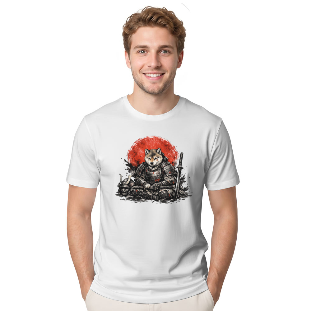 Shiba Samurai T-Shirt - Shiba Inu And Samurai Enthusiasts