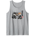 Shiba Samurai Tanktop - Streetwear For Anime Fans