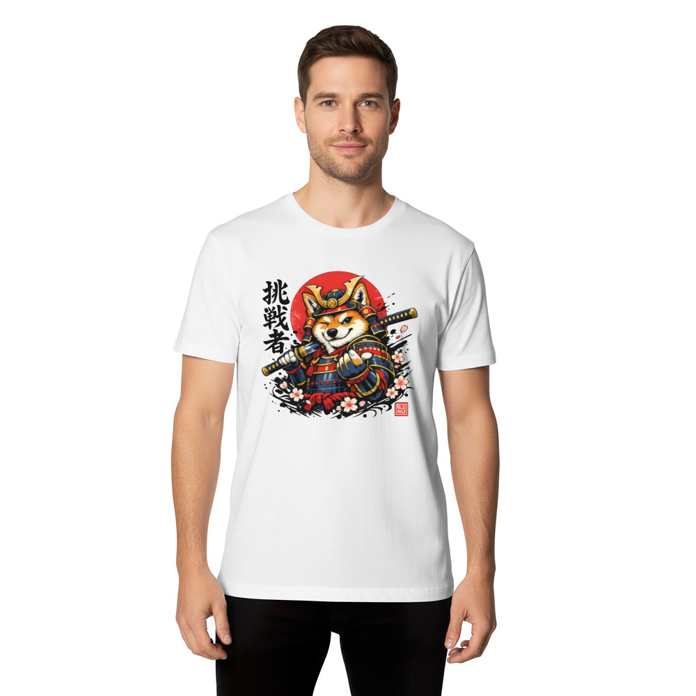 Shiba Samurai T-Shirt - Gift for Shiba Inu Lovers
