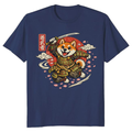 Shiba Samurai T-Shirt - Gift for Dog Lovers and Anime Fans