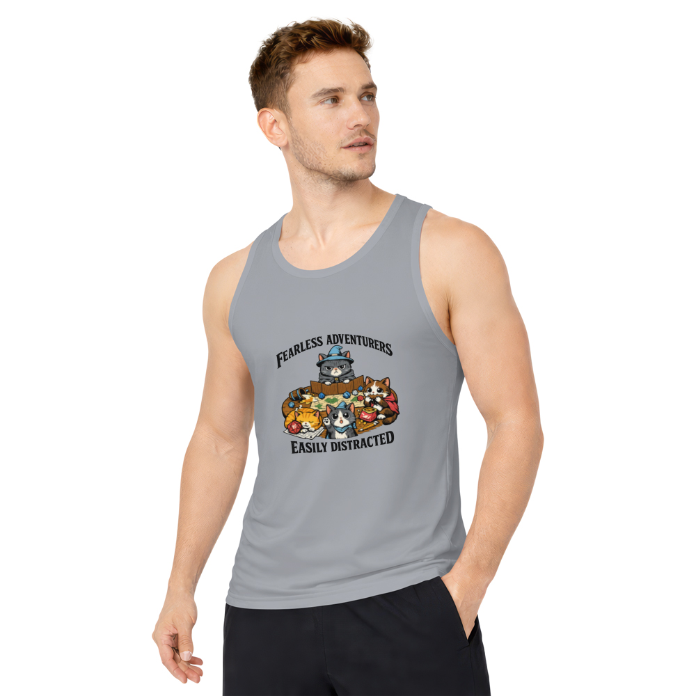 Abstract Front Artwork Tank Top