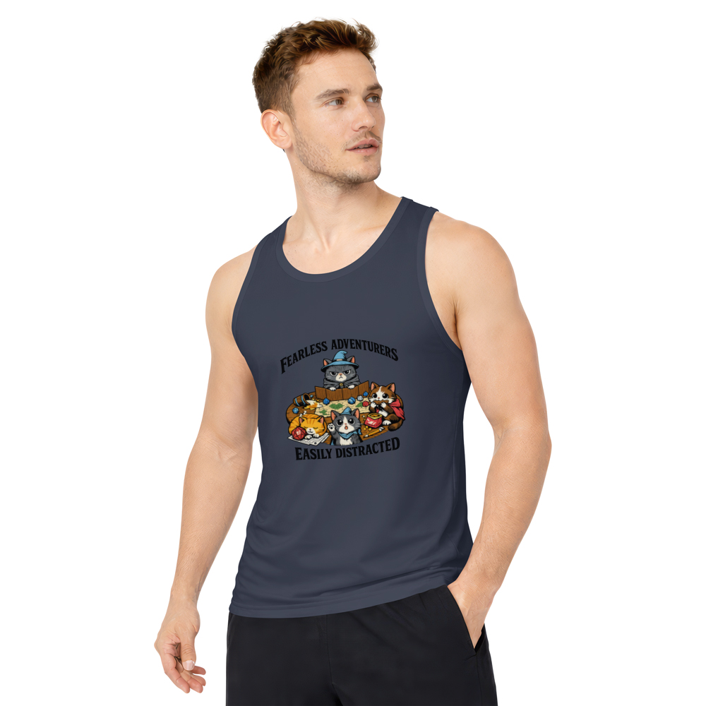 Abstract Front Graphic Tank Top