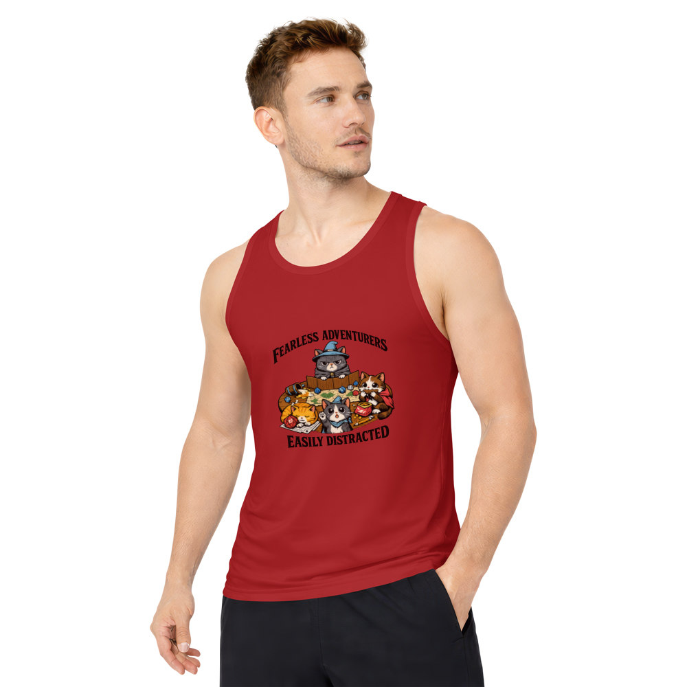 Abstract Front Artwork Tank Top