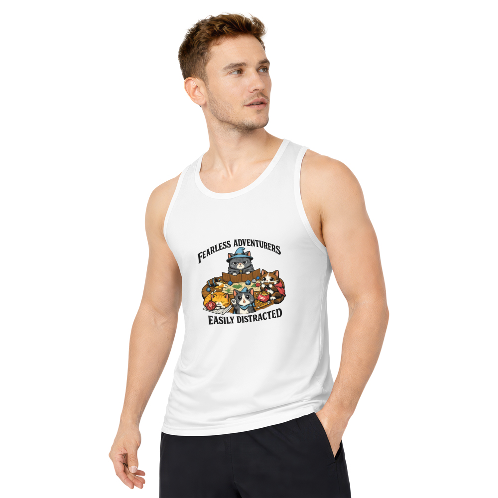 Abstract Front Artwork Tank Top