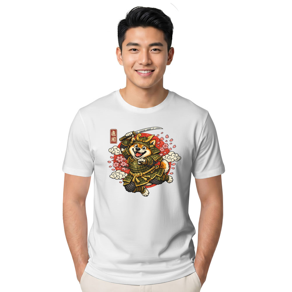 Much Stealth, Very Samurai Vintage Derpy Shiba Sneak Attack T-Shirt