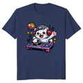 Happy Cat DJ T-Shirt - Gift for Music Lovers