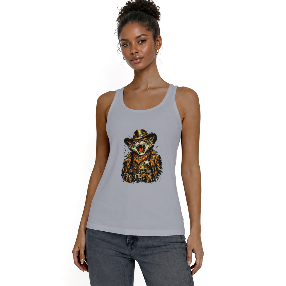 Minimalist Abstract Mark Graphic Tank Top