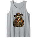 Minimalist Abstract Mark Graphic Tank Top