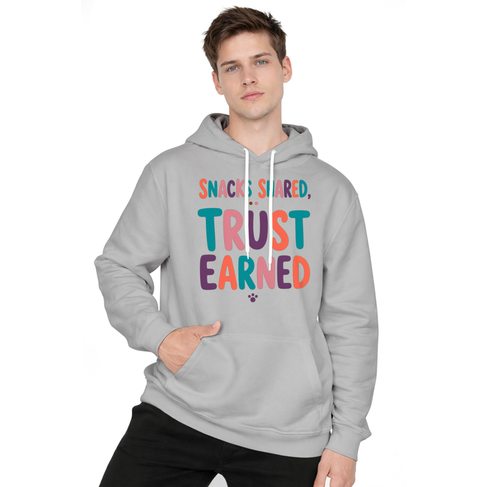 Snacks Shared, Trust Earned Hoodie