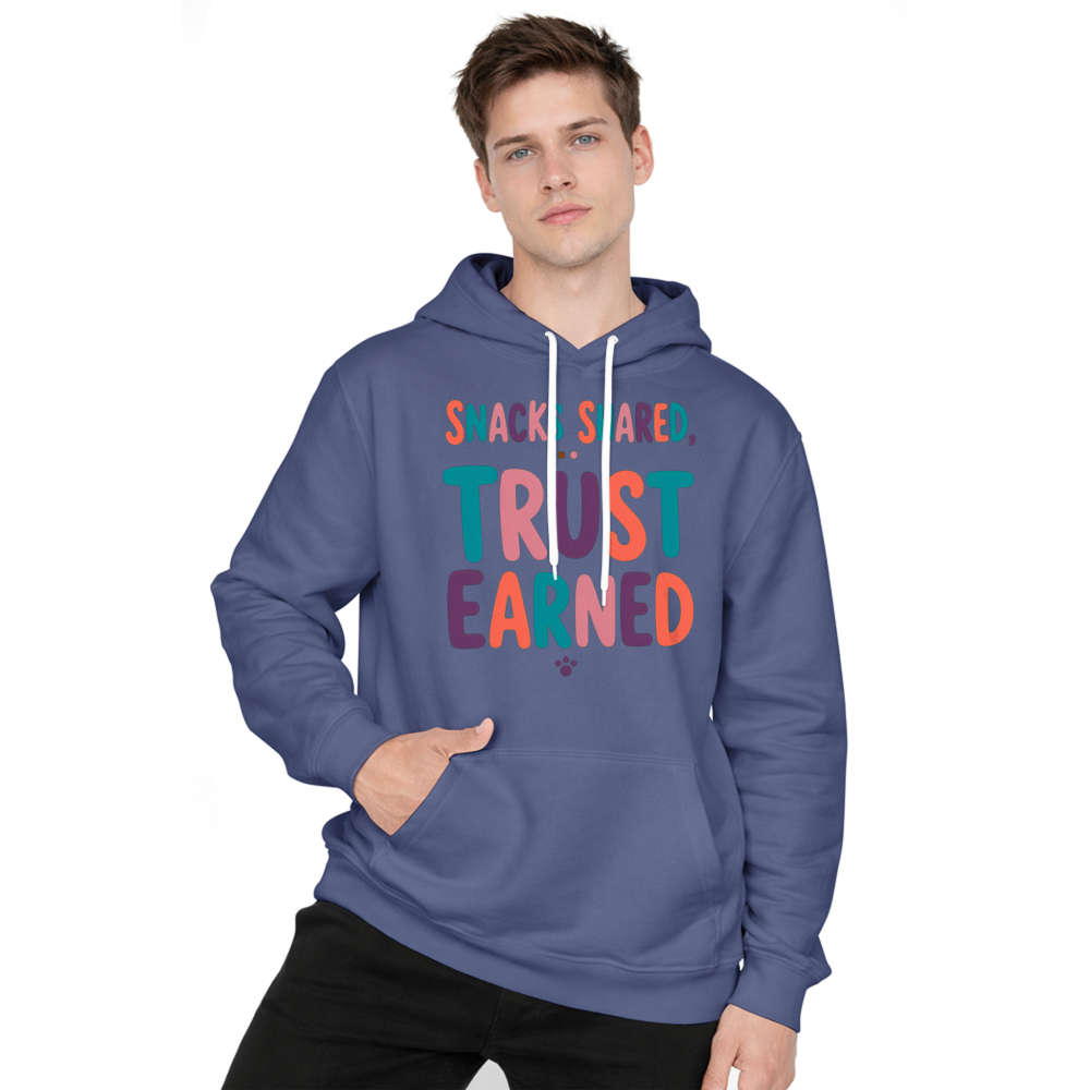 Snacks Shared, Trust Earned Hoodie