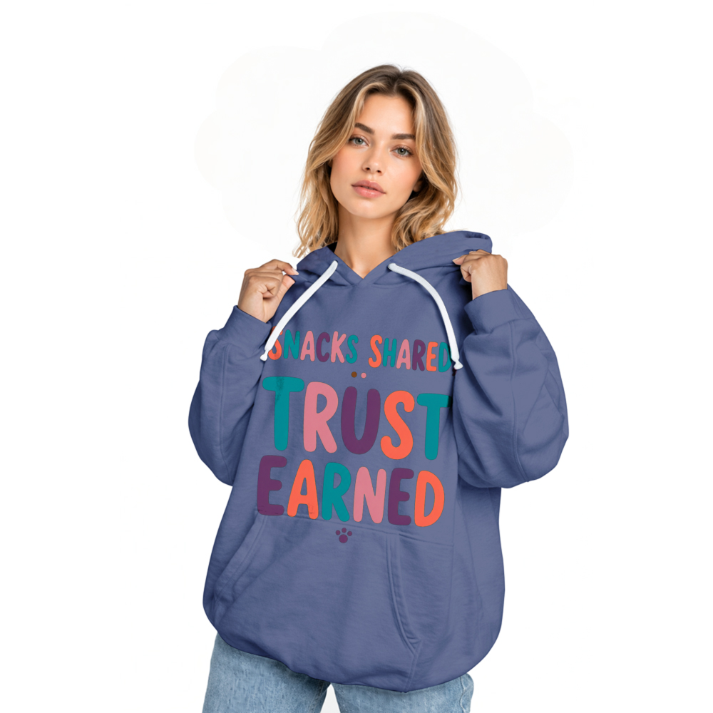 Snacks Shared, Trust Earned Hoodie