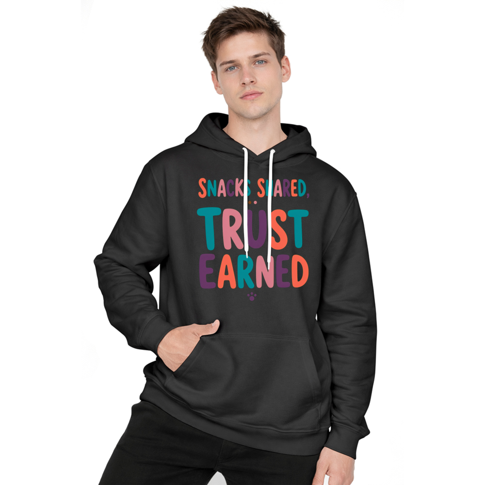 Snacks Shared, Trust Earned Hoodie