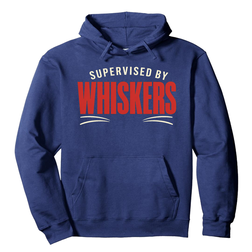 Supervised by Whiskers Hoodie