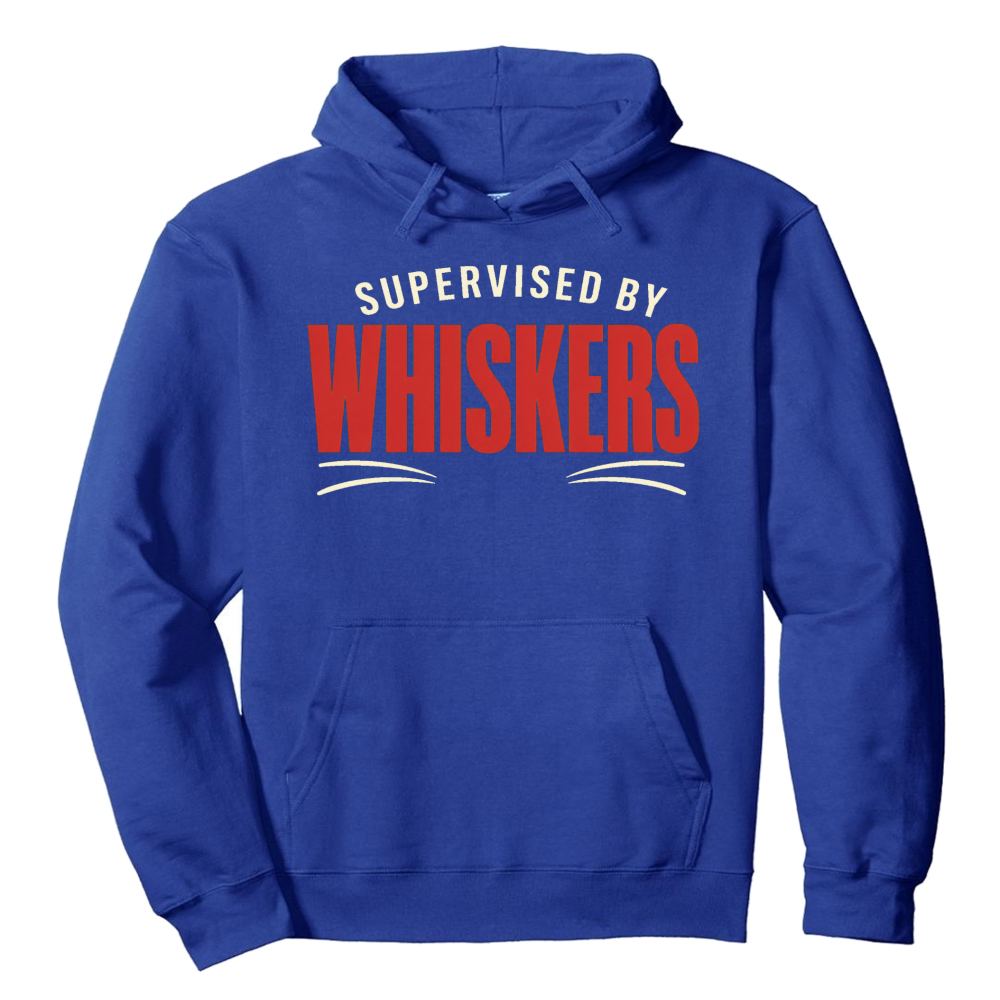 Supervised by Whiskers Hoodie