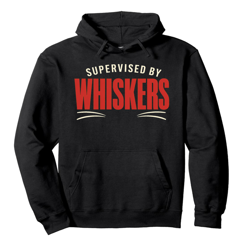 Supervised by Whiskers Hoodie