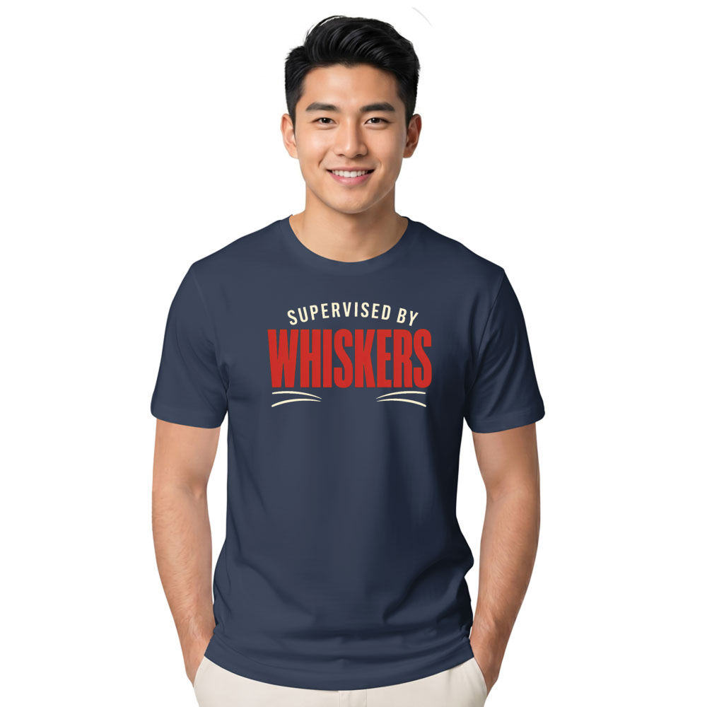 Supervised by Whiskers T-Shirt