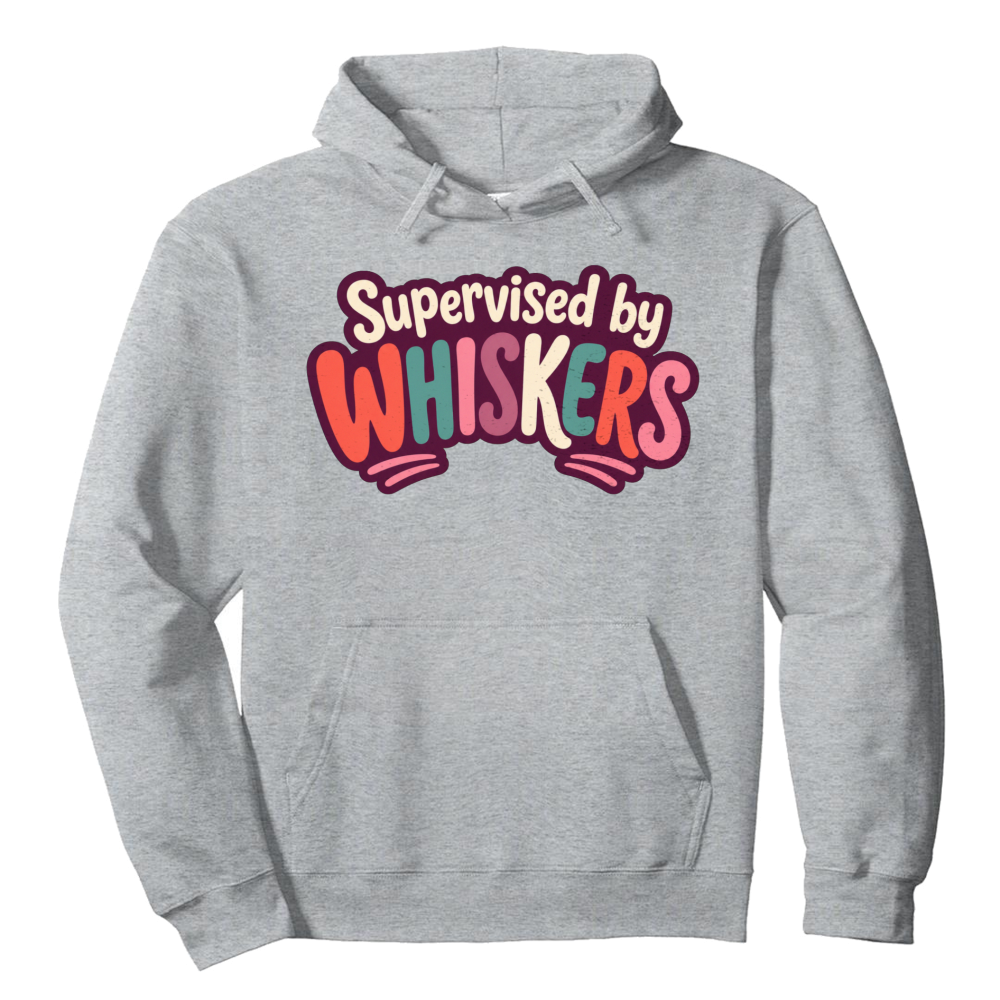 Supervised by Whiskers Hoodie