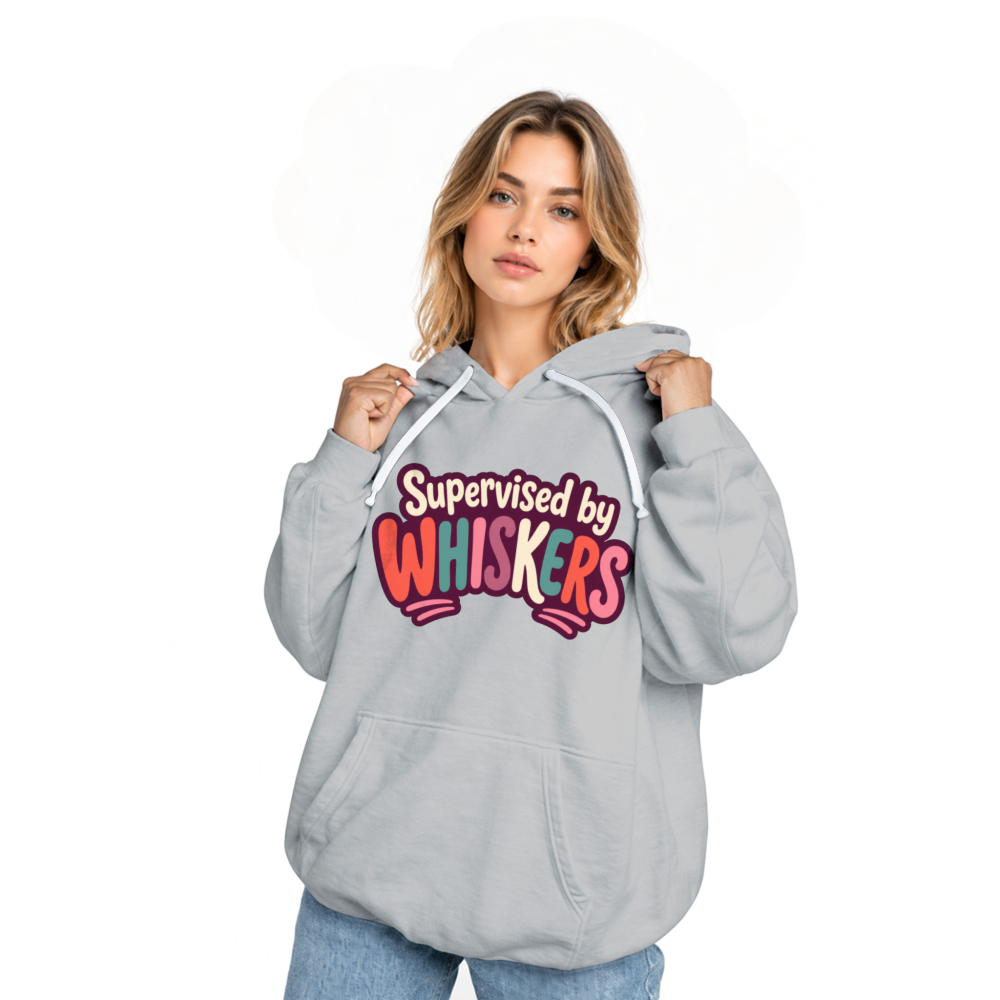 Supervised by Whiskers Hoodie