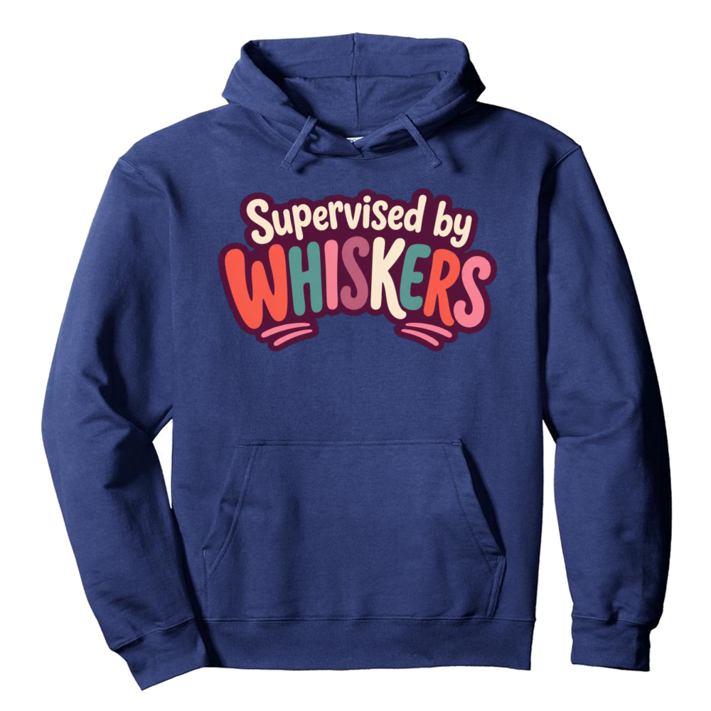 Supervised by Whiskers Hoodie