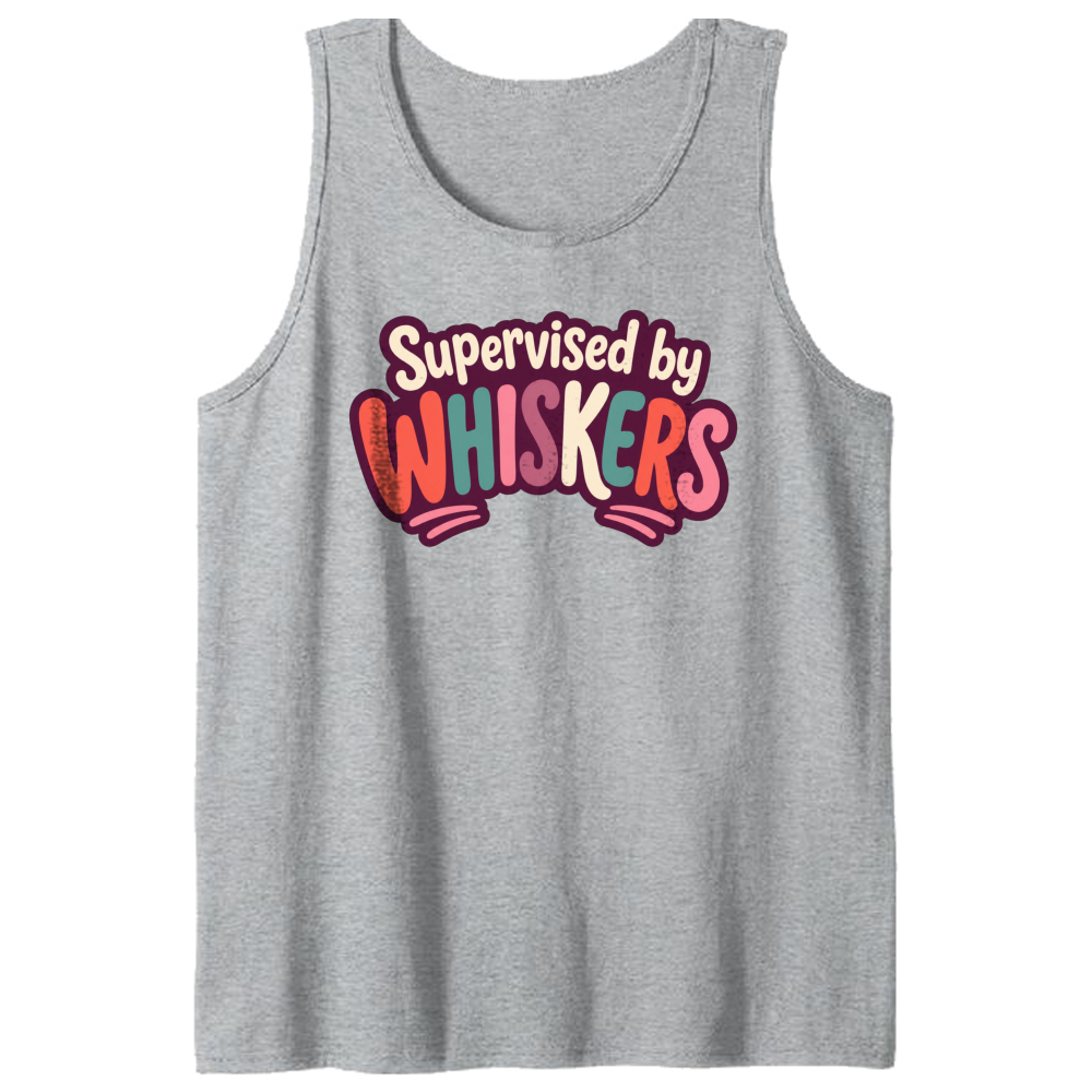 Supervised by Whiskers Tank Top
