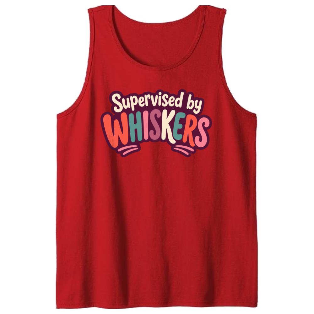 Supervised by Whiskers Tank Top