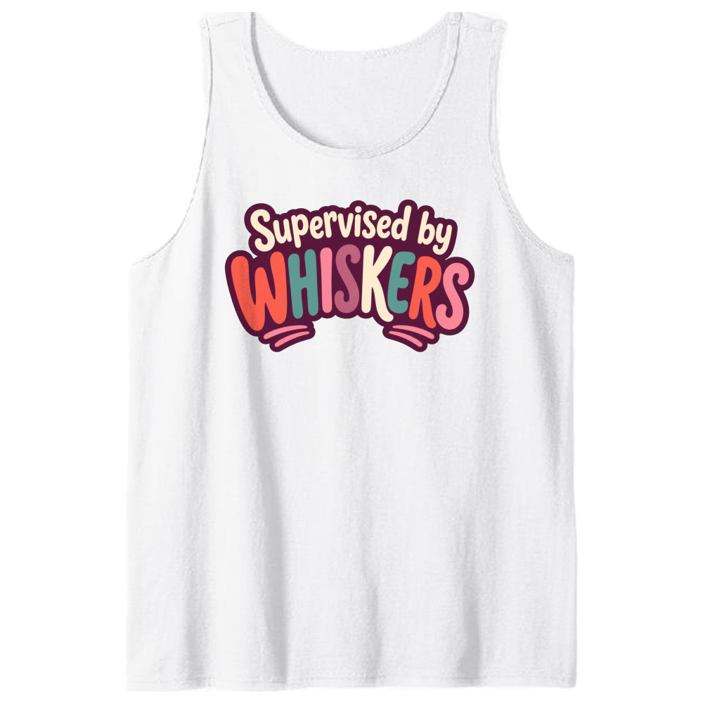 Supervised by Whiskers Tank Top