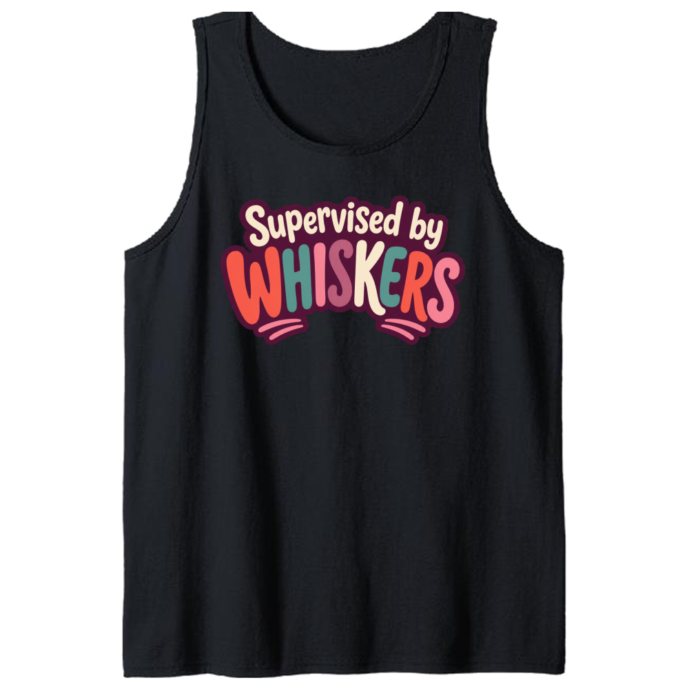Supervised by Whiskers Tank Top