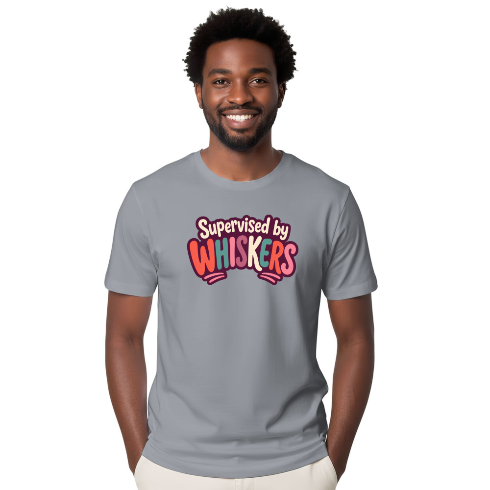 Supervised by Whiskers T-Shirt