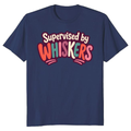 Supervised by Whiskers T-Shirt