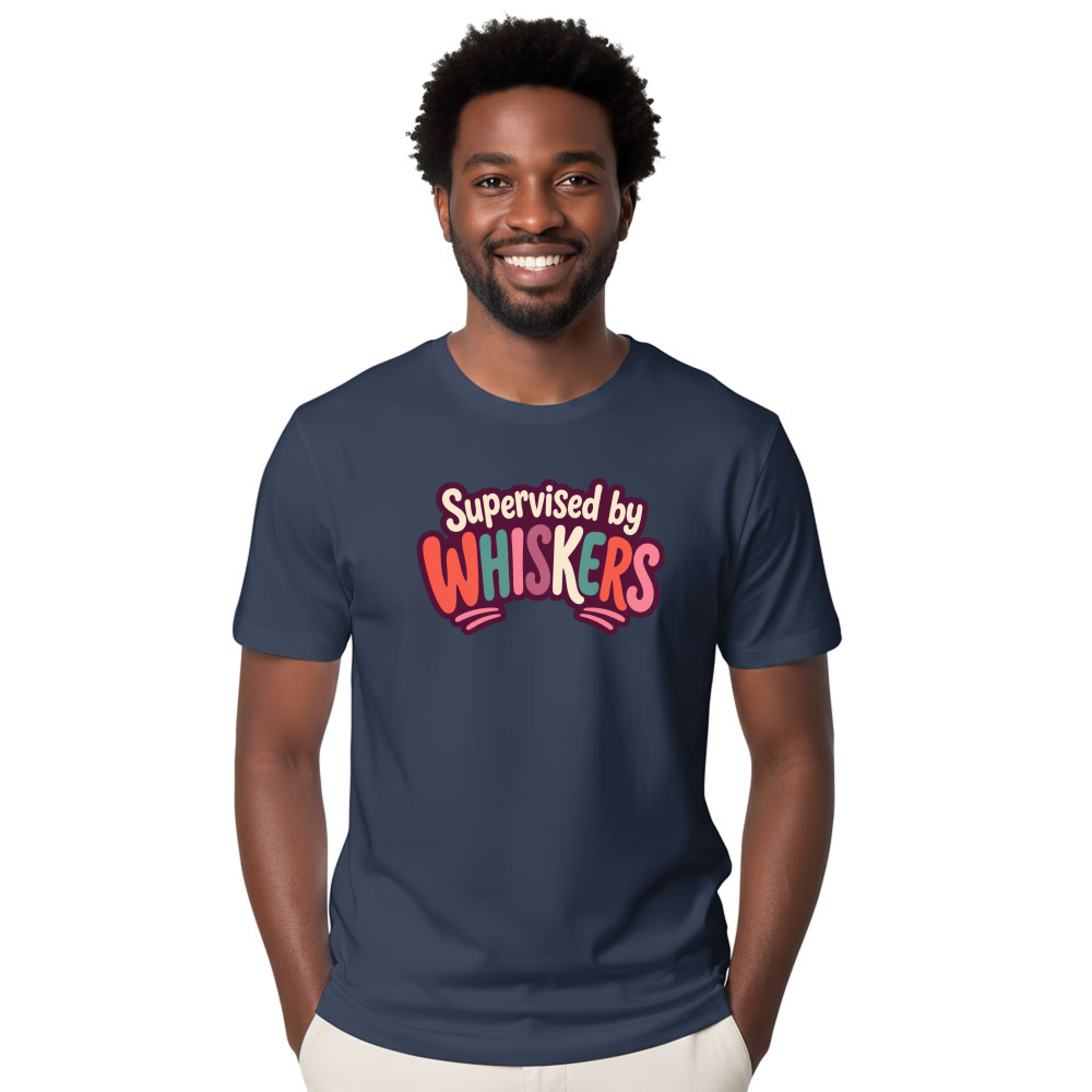Supervised by Whiskers T-Shirt