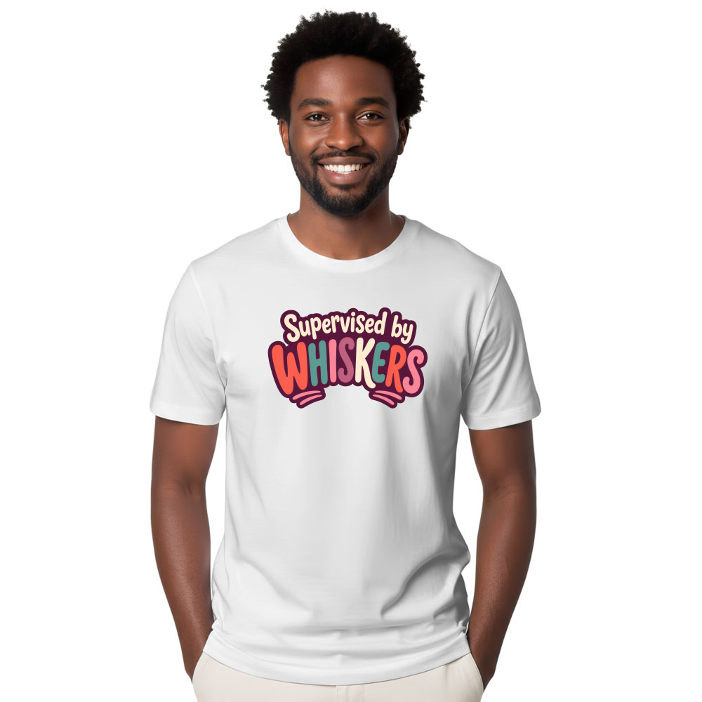 Supervised by Whiskers T-Shirt