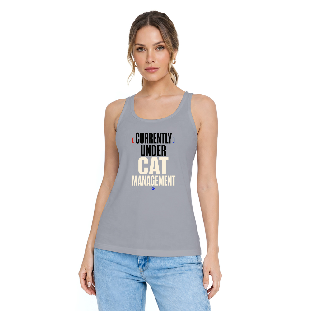 Currently Under Cat Management Tank Top