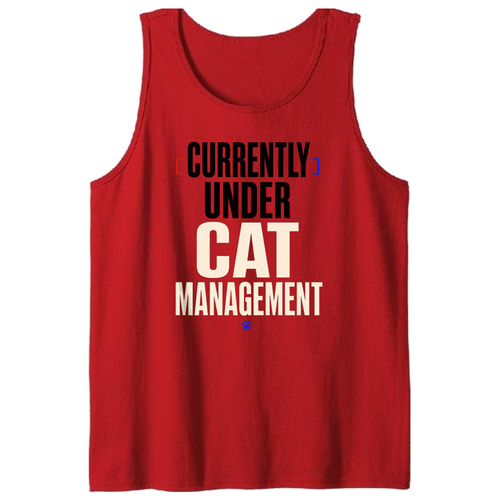 Currently Under Cat Management Tank Top
