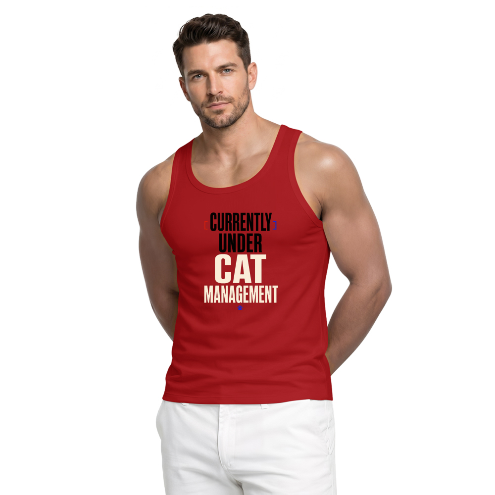 Currently Under Cat Management Tank Top