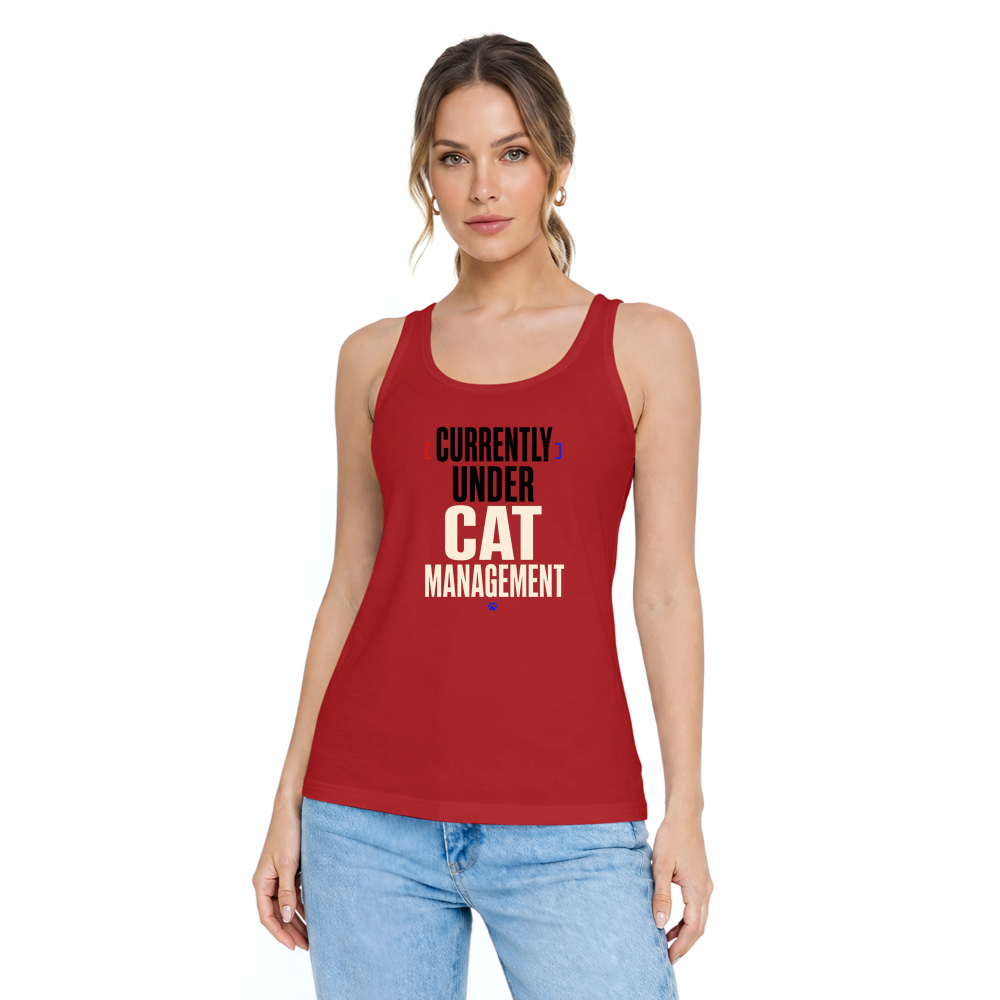 Currently Under Cat Management Tank Top