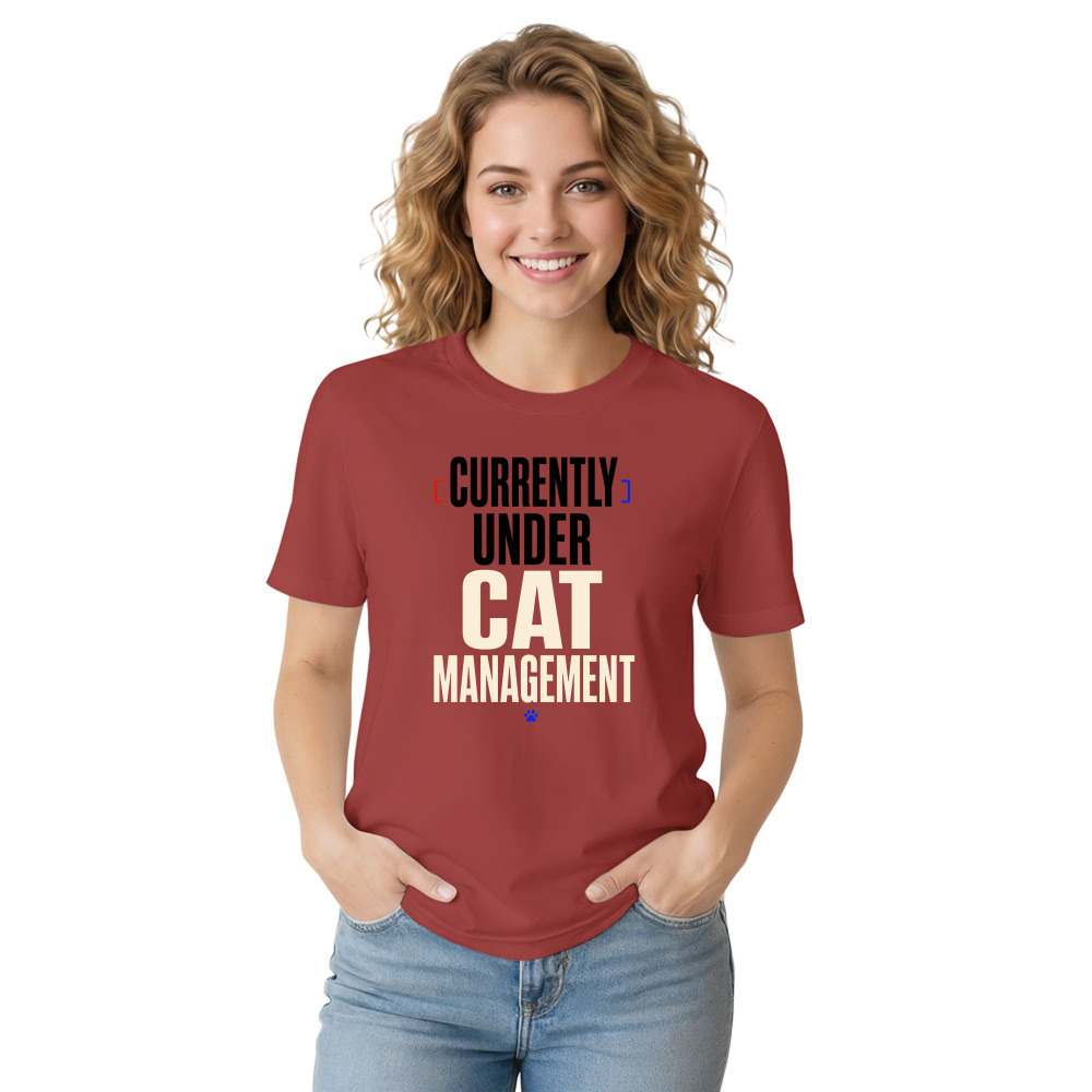 Currently Under Cat Management T-Shirt