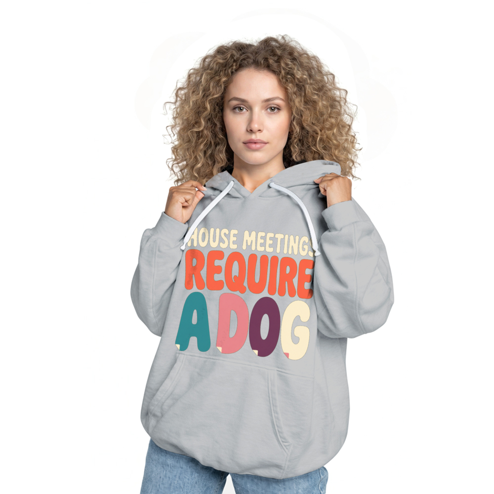 House Meetings Require a Dog Hoodie