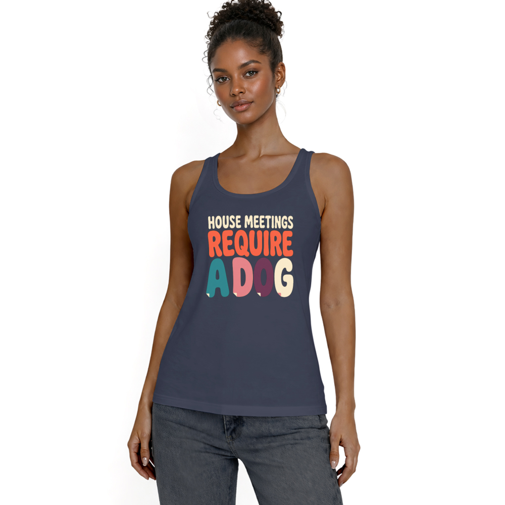 House Meetings Require a Dog Tank Top