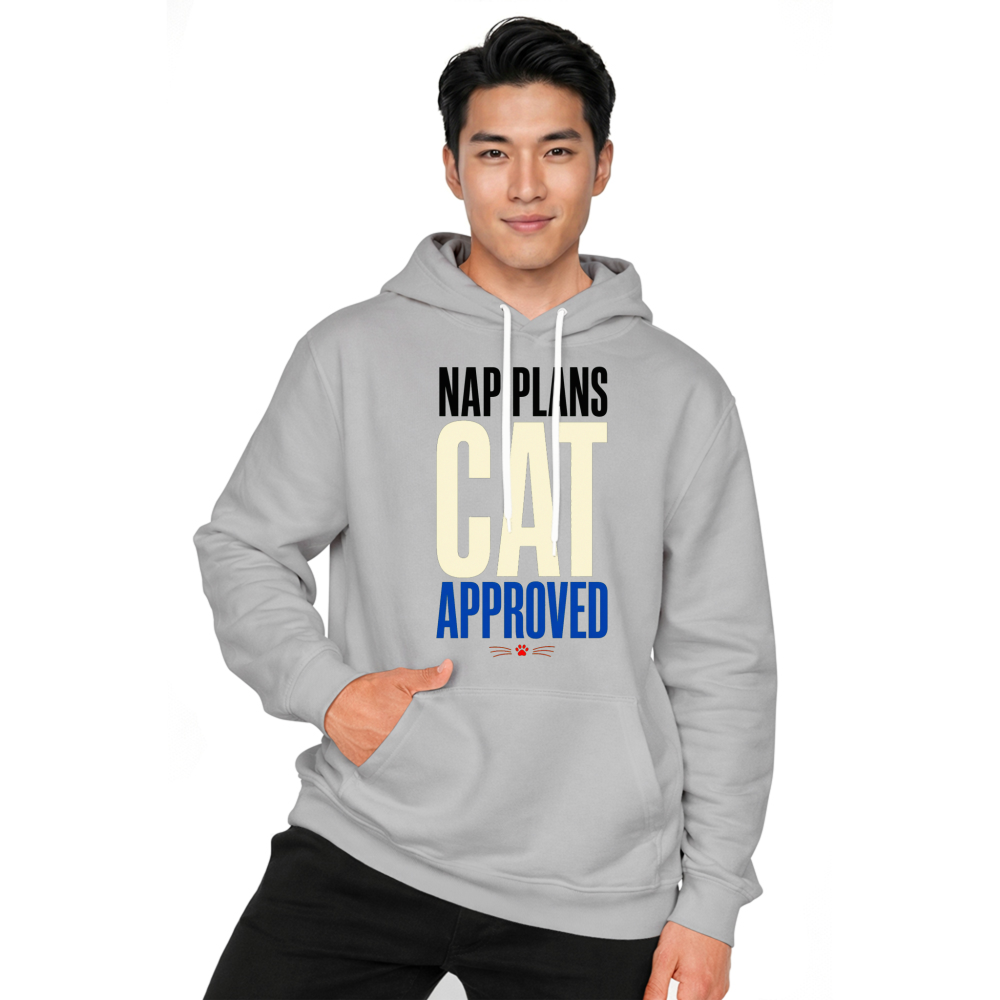 Nap Plans, Cat Approved Hoodie
