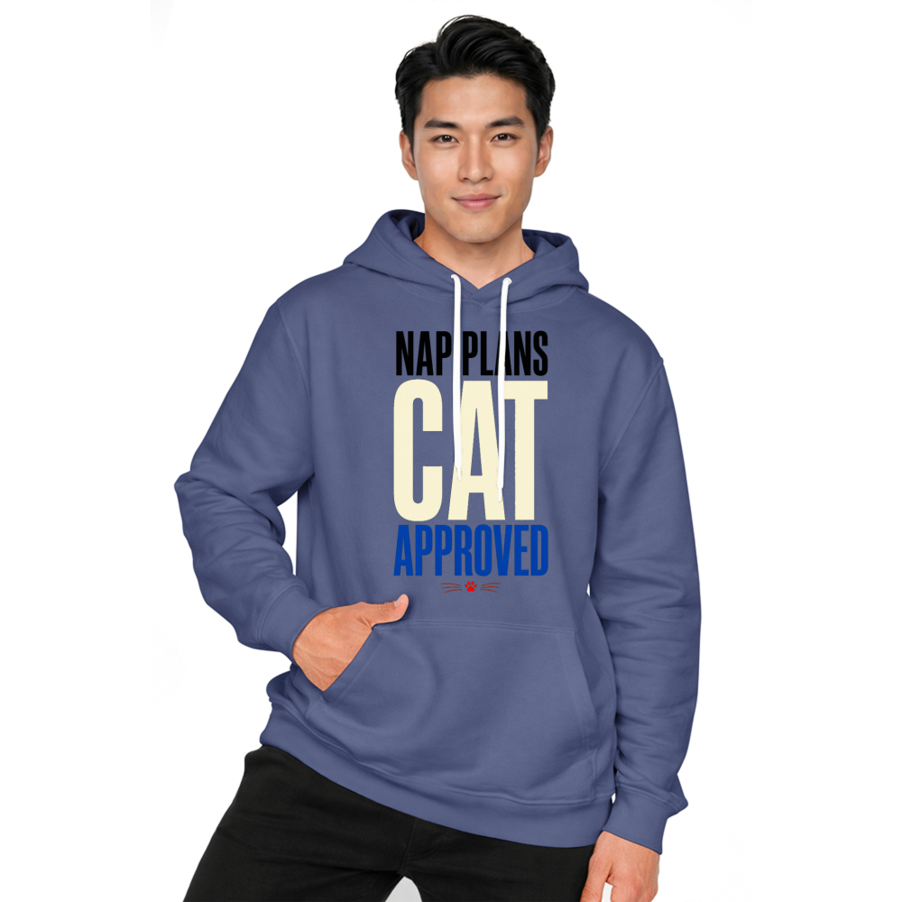 Nap Plans, Cat Approved Hoodie